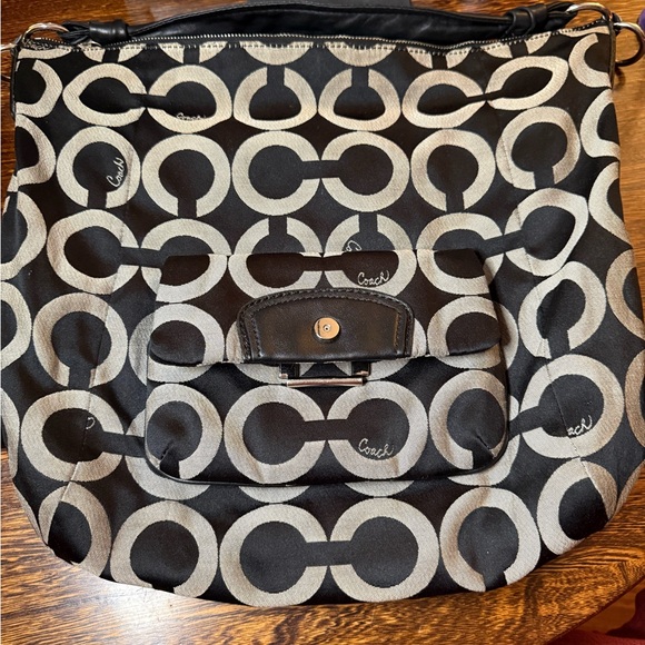 Coach Kristin Op Art Signature hobo - Picture 2 of 16